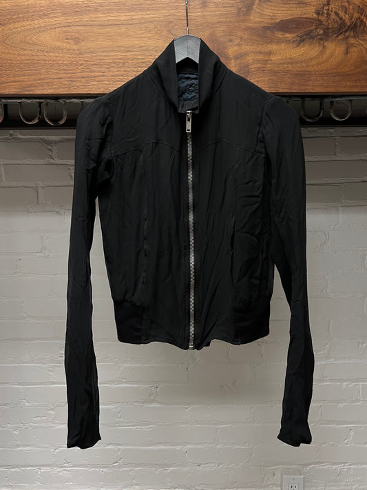 2000s Rick Owens ‘Lilies’ Semi-Sheer Zip-Up Jacket