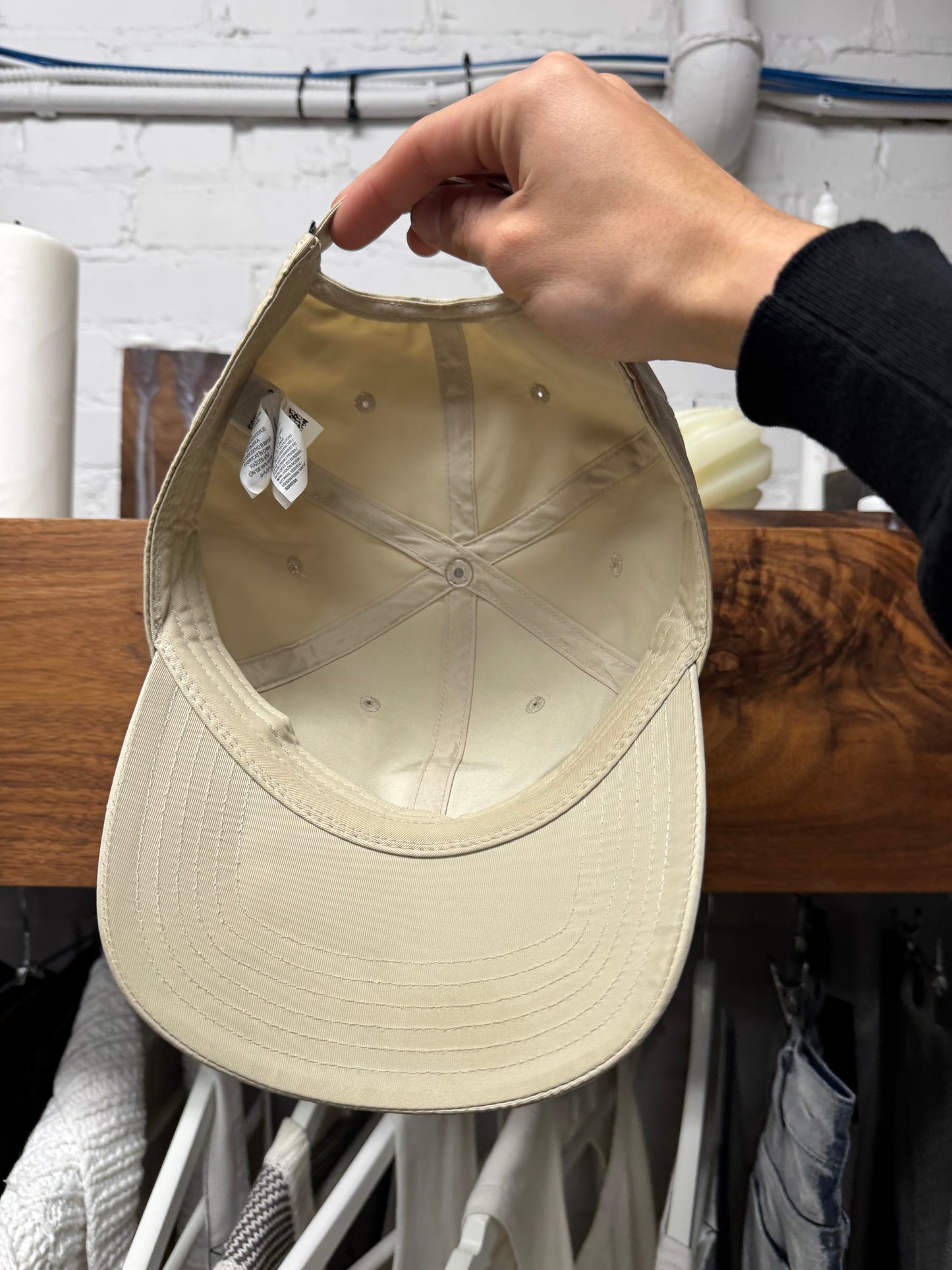 Rick Owens x Converse Tan Strap Back Hat