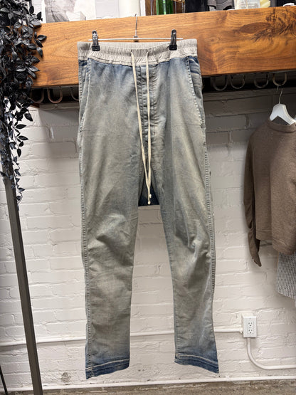 2016 Rick Owens ‘Hustler’ Drop Crotch Drawstring Pants