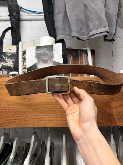 Carol Christian Poell Cordovan Horse Leather Belt