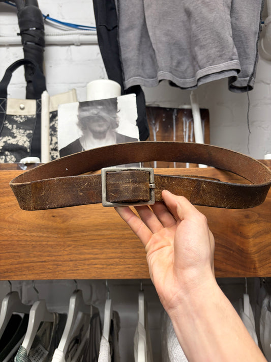 Carol Christian Poell Cordovan Horse Leather Belt