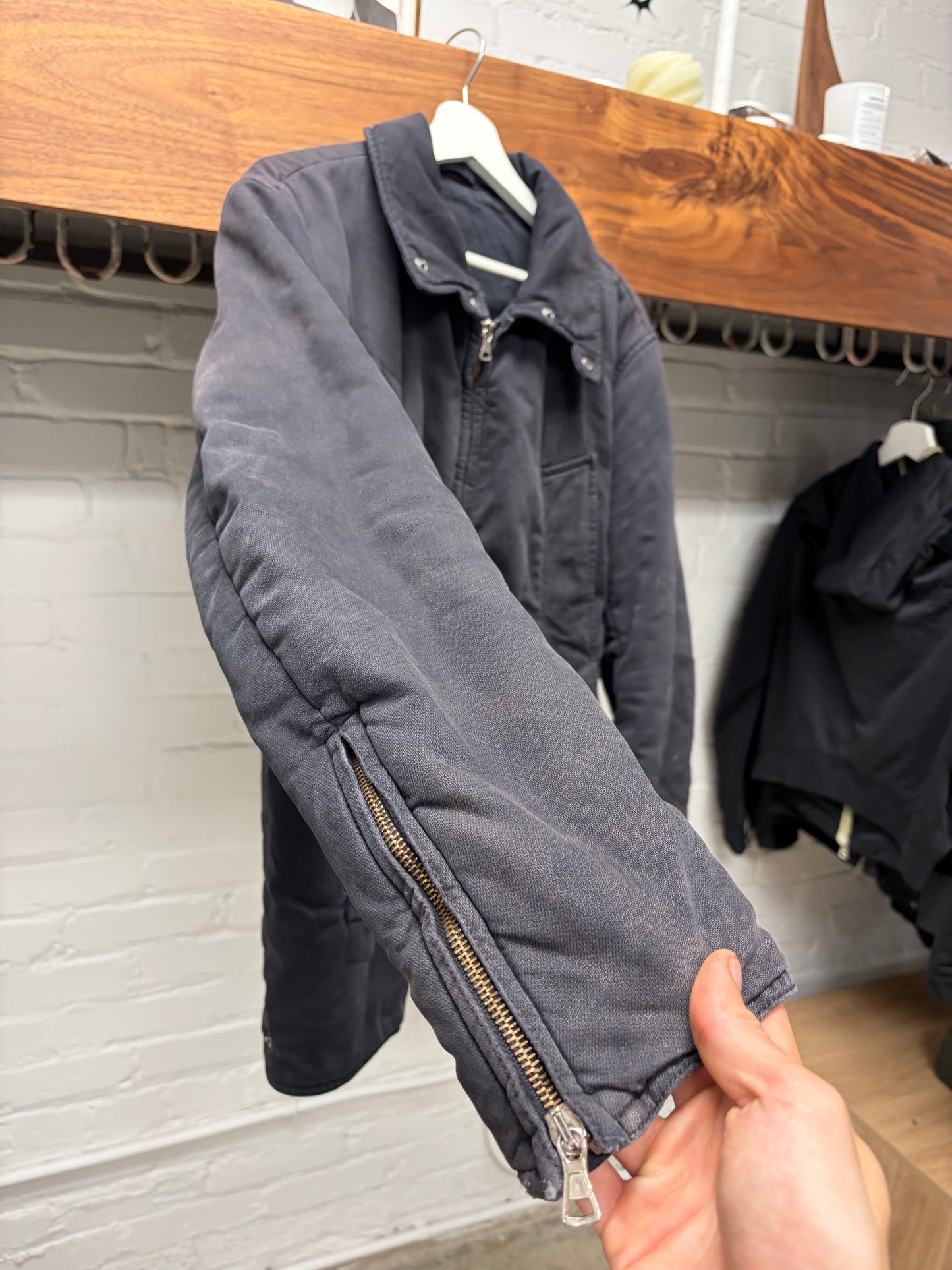 AW2005 Maison Martin Margiela ‘Plum Fade’ Padded Field Jacket
