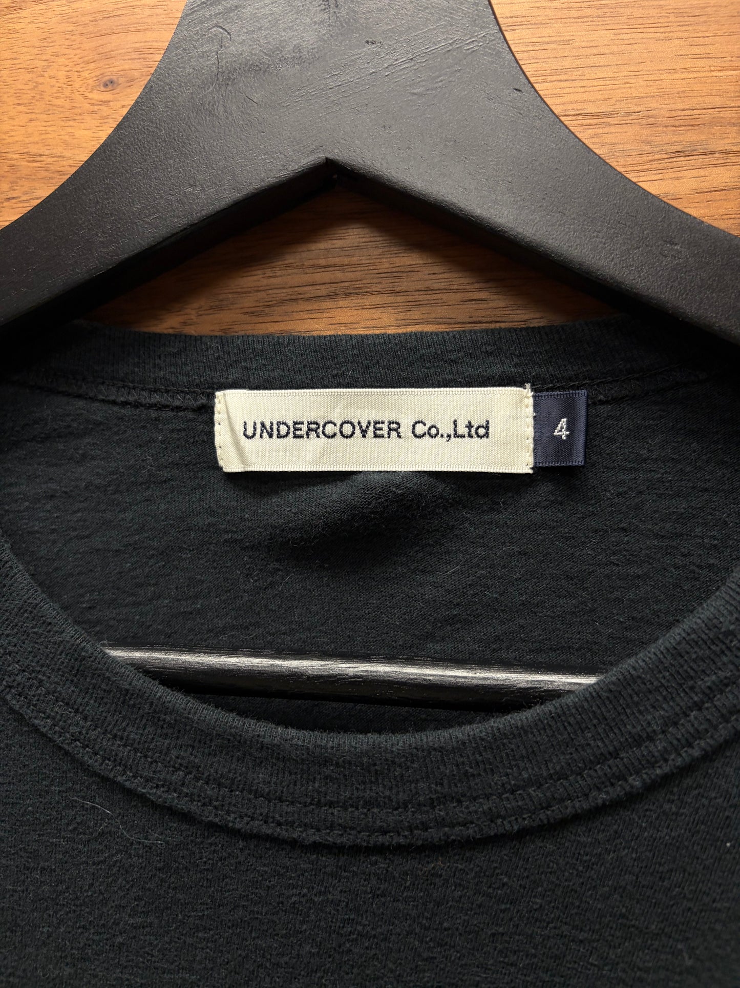 SS2009 Undercover ‘Spider Web’ Black Graphic T-Shirt