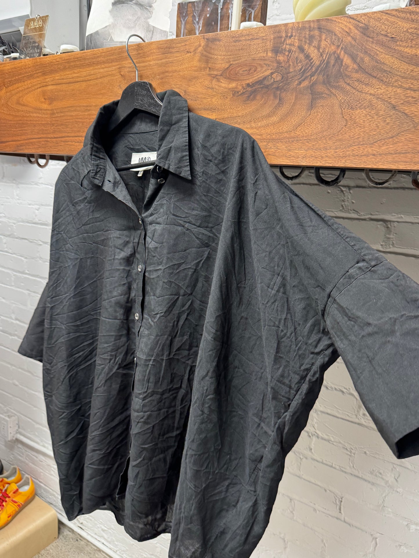 Maison Margiela Wide Cut Camp Collar Shirt