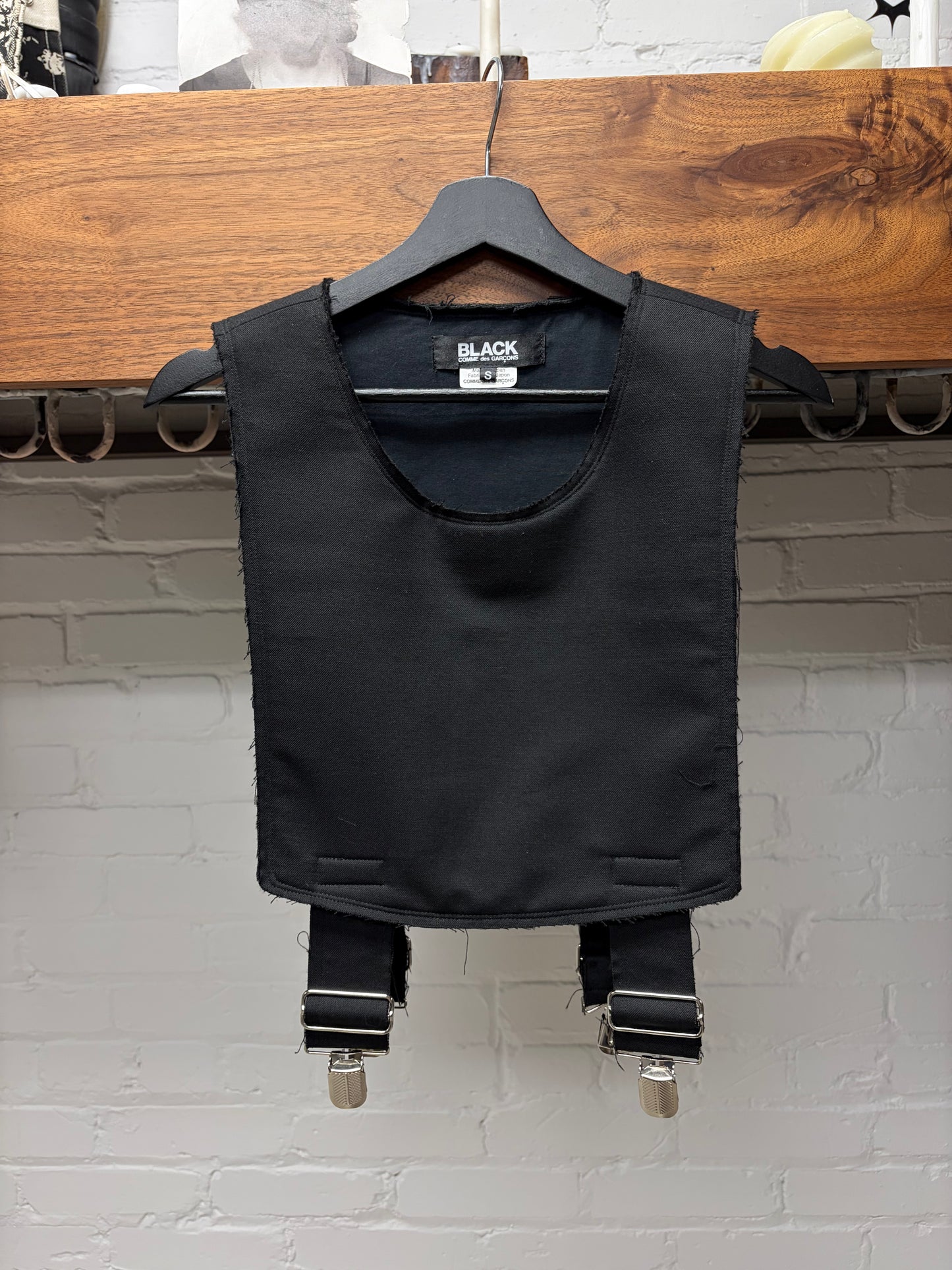 2018 Comme Des Garçons Black Label Harness Vest