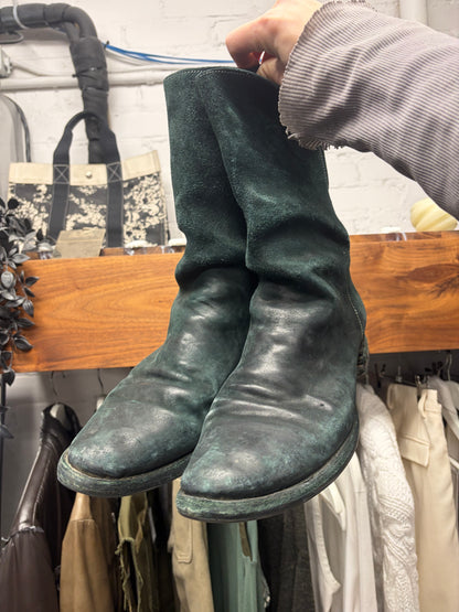 Carol Christian Poell ‘Tornado Zip’ Object Dyed Horse Leather Boots