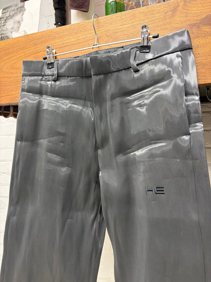 Heliot Emil ‘Liquid Metal’ Silver Pants