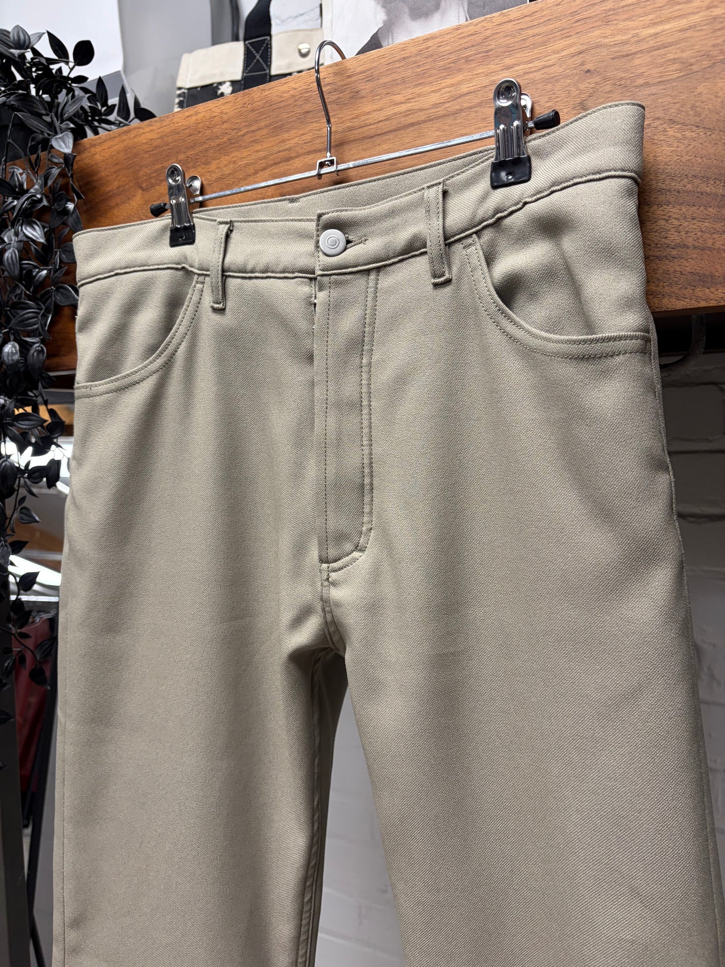 2018 Margiela Flared Leg Relaxed Cut Trousers