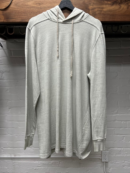 Rick Owens ‘Dinge’ Grey Knit Hoodie