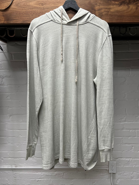 Rick Owens ‘Dinge’ Grey Knit Hoodie