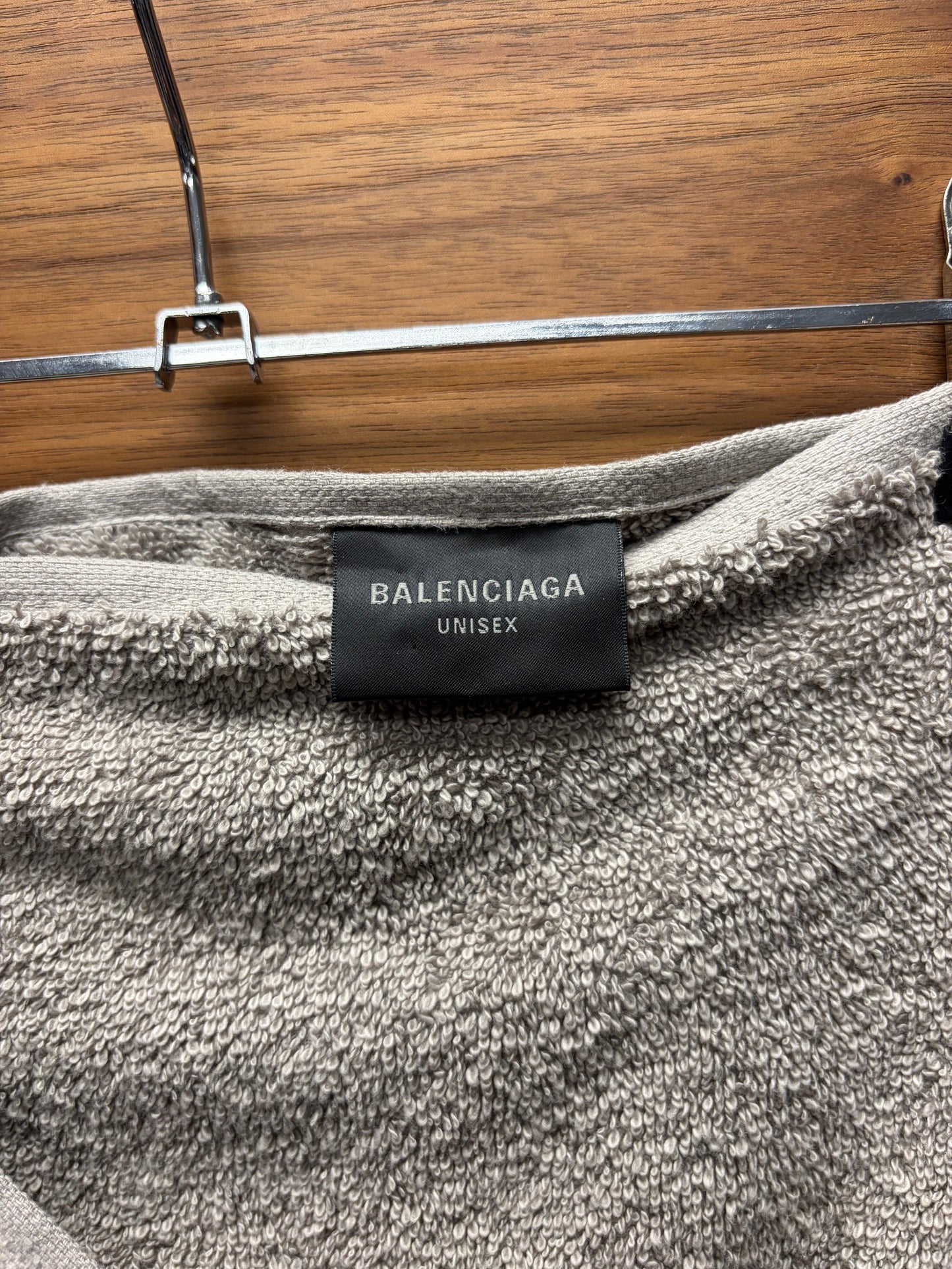 SS2024 Balenciaga ‘Towel’ Brown Belted Skirt
