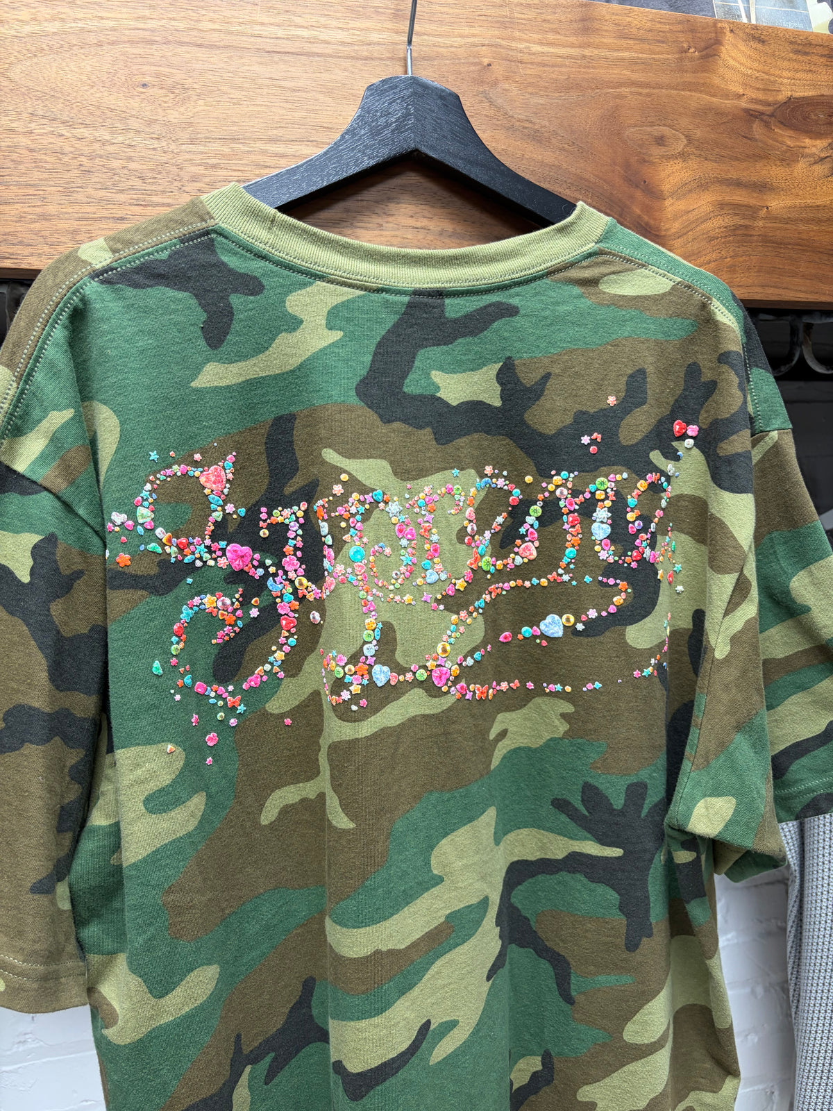 AW2026 Supreme ‘Gems’ Camouflage Short Sleeve T-Shirt