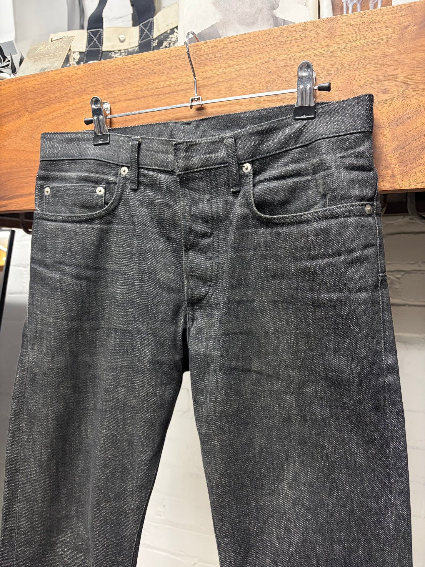 Dior Homme Washed Grey Skinny Jeans