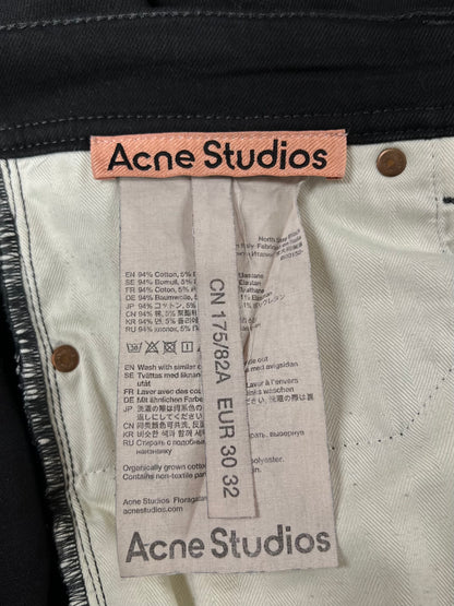 Acne Studios Black Slim/Skinny Jeans