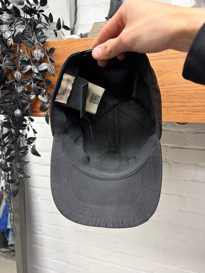 Rick Owens x Moncler Black Nylon Baseball Cap