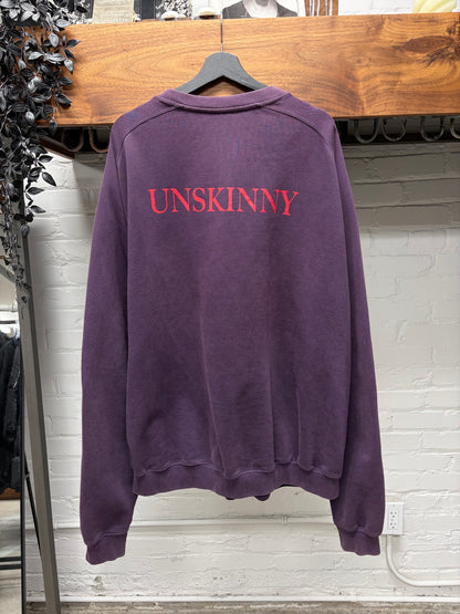 AW2017 Vetements ‘Unskinny’ Oversized Purple Sweatshirt