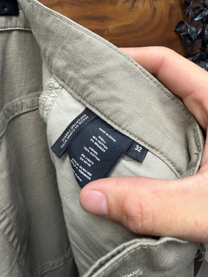 Helmut Lang Re-Edition Tan Brown Bondage Pants