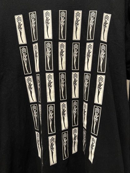 Chrome Hearts Foti ‘Jarvis Skull’ Black Long Sleeve Graphic Shirt