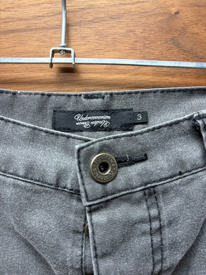 Undercover x Hysteric Glamour Paint Splattered Grey Skinny Jeans