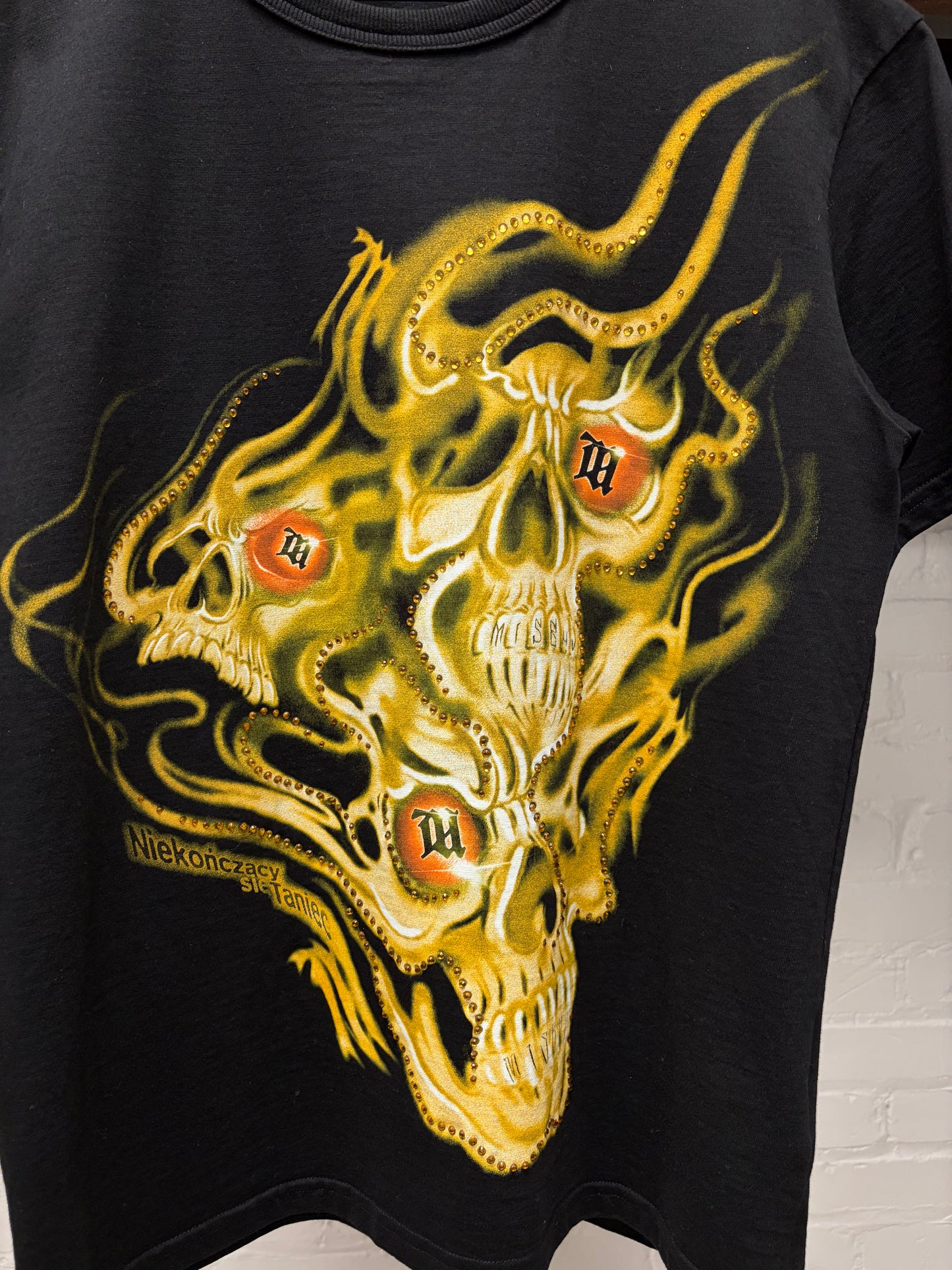 Misbhv ‘Shades of Eternal Night’ Skull Graphic T-Shirt