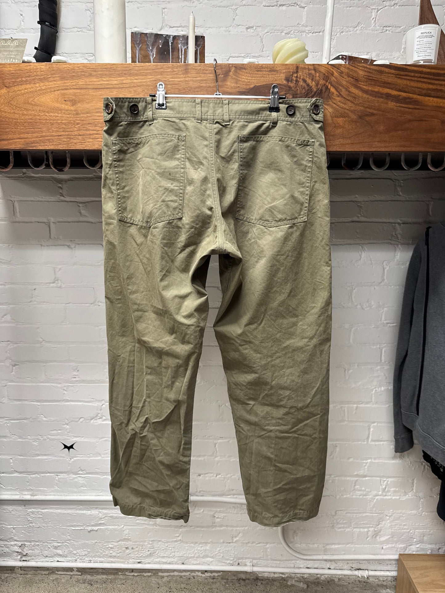 Comme Des Garçons Shirt Military Inspired ‘Deck’ Pants