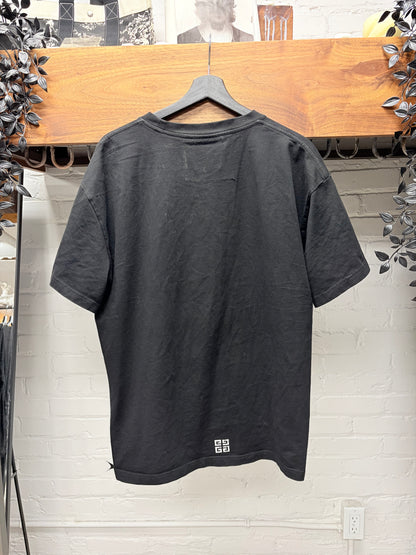 Givenchy ‘4 Stars’ Black Graphic T-Shirt