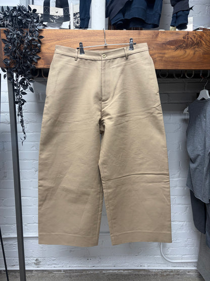 Acne Studios ‘Pommy’ Tailored Organic Cotton Wide Leg Pants