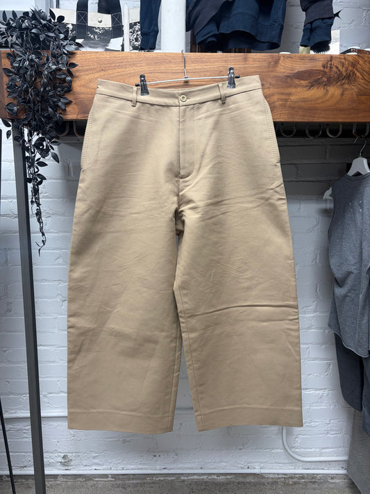 Acne Studios ‘Pommy’ Tailored Organic Cotton Wide Leg Pants