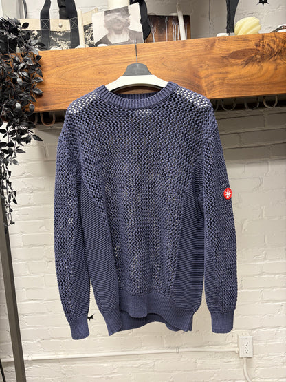 Cav Empt ‘Side Rib’ Loose Net Knit Sweater