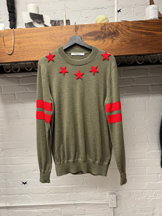 AW2015 Givenchy by Ricardo Tisci ‘Stars & Stripes’ Knit Sweater
