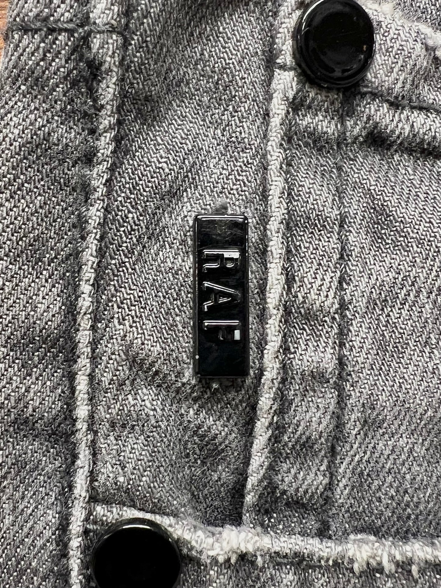 Raf by Raf Simons Grey Wash Slim/Skinny Denim