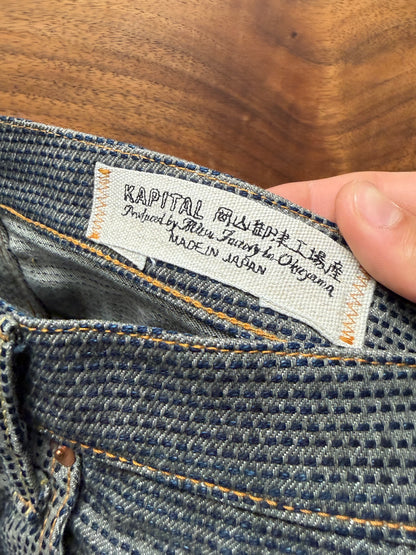 Kapital ‘Century Denim’ Grey Washed Jeans
