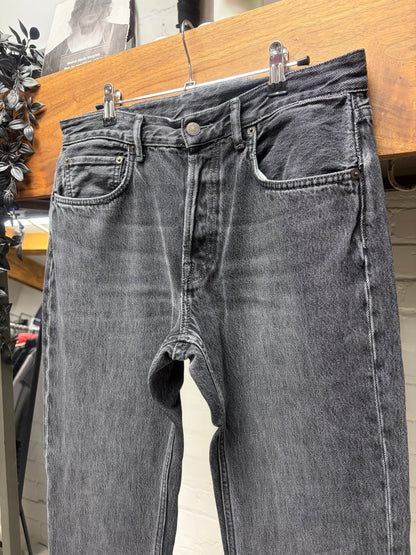 Acne Studios ‘1992M’ Vintage Black Flared Leg Denim