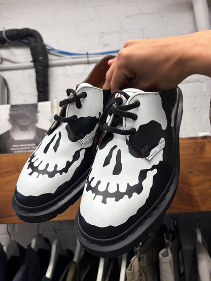 AW2025 Supreme x Doc Martens ‘1461’ Skull Face Leather Loafers