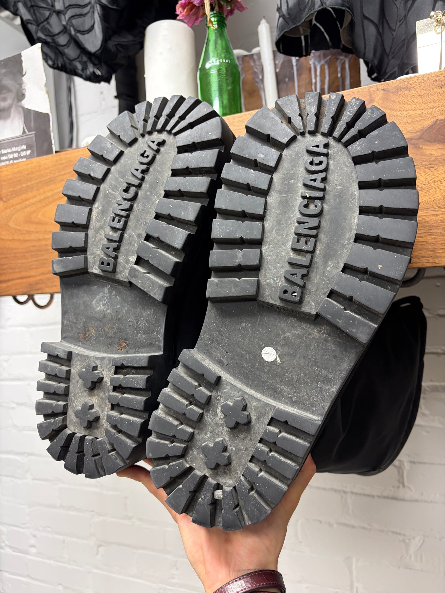 Balenciaga ‘Alaska’ Black High Top Oversized Ski Boots