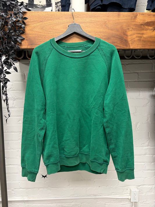 2014 Maison Margiela Green ‘Frayed Outseam’ Sweatshirt