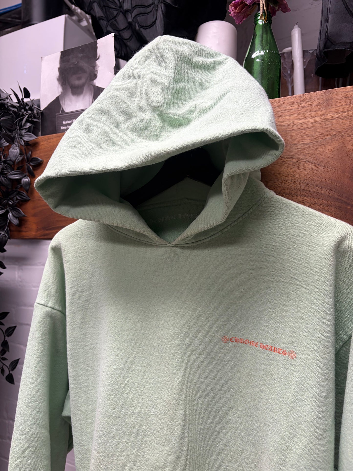 Chrome Hearts x Matty Boy ‘Lust’ Mint Green Pullover Hoodie