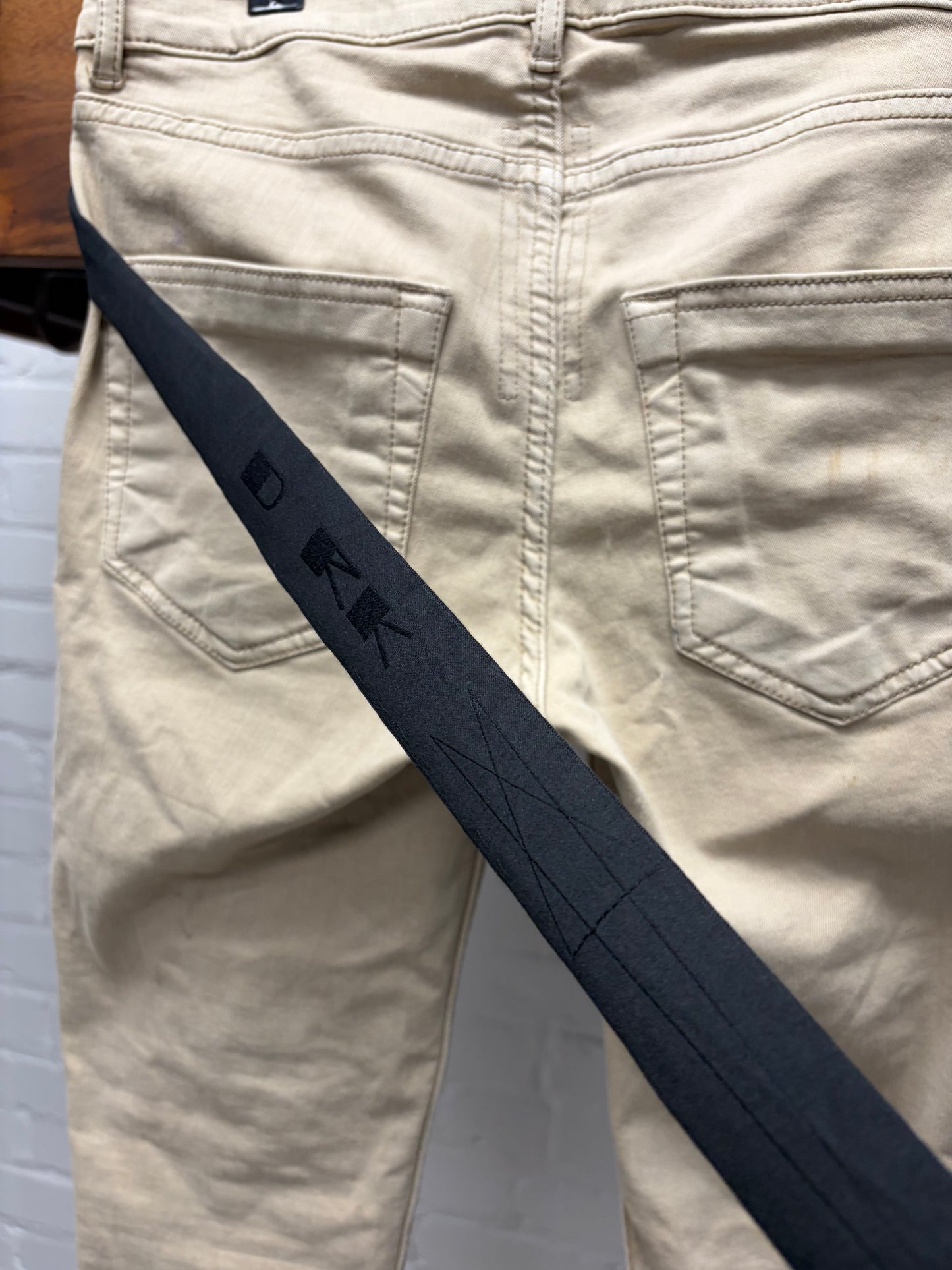 Rick Owens DRKSHDW ‘Tyrone Cut’ Mineral Wash Skinny Jeans