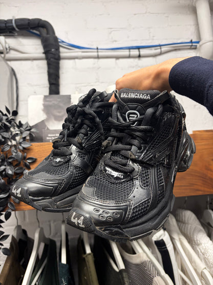 Balenciaga ‘Runner’ Triple Black Low Top Sneakers