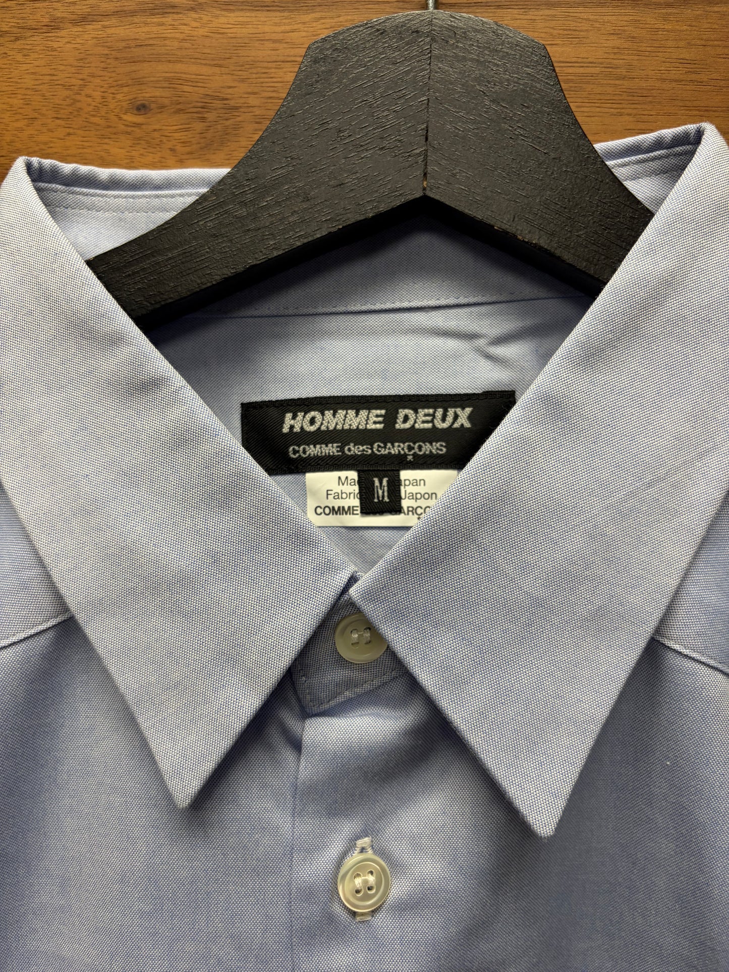 2019 Comme Des Garçons Homme Deux ‘Shower Curtain’ Button Up Shirt