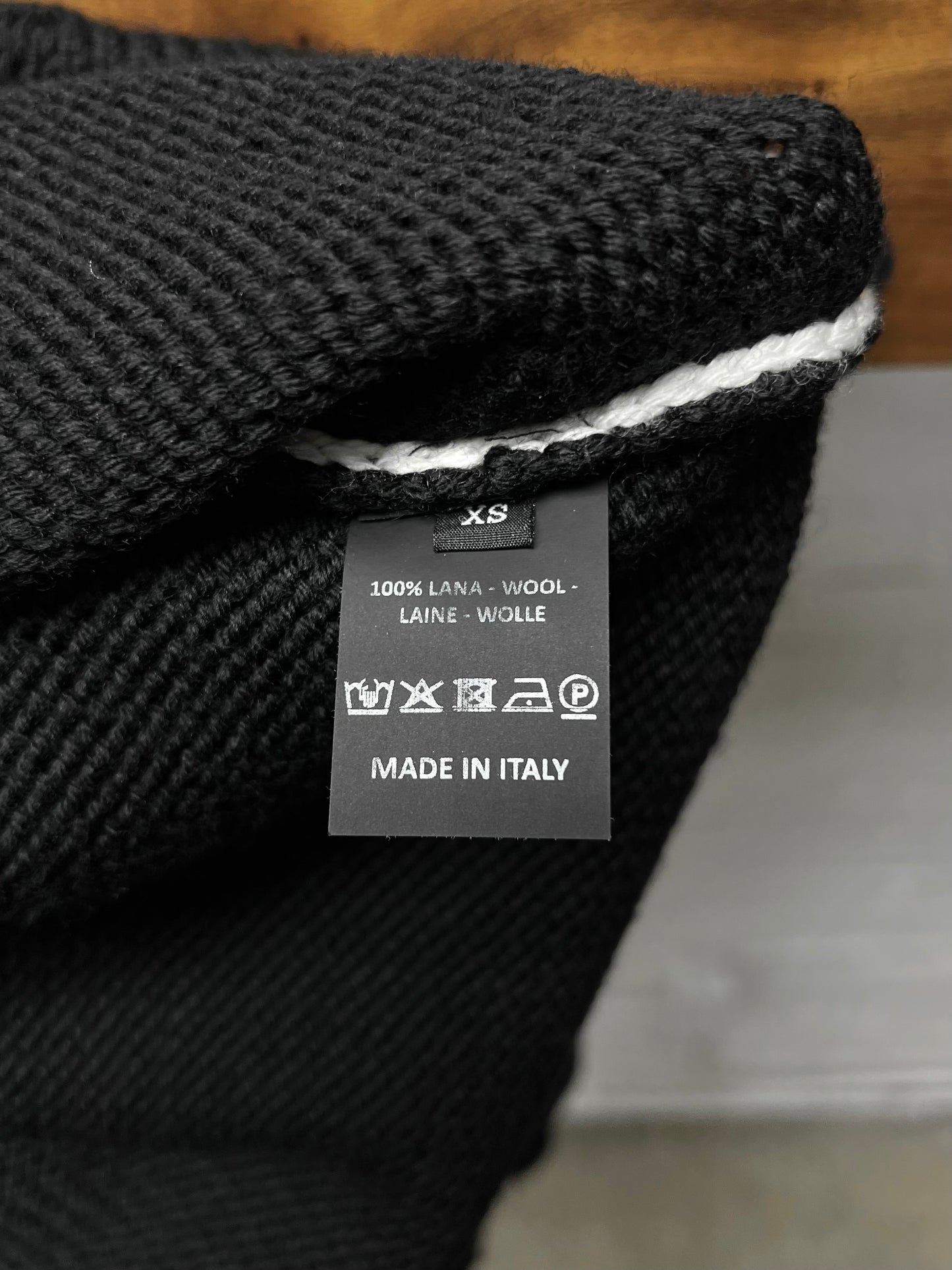 AW2017 Raf Simons ‘I Love Ny’ Drop Shoulder Oversized Knit Sweater