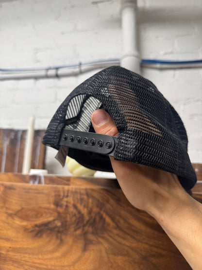 Chrome Hearts ‘Honolulu’ Black Mesh Trucker Hat