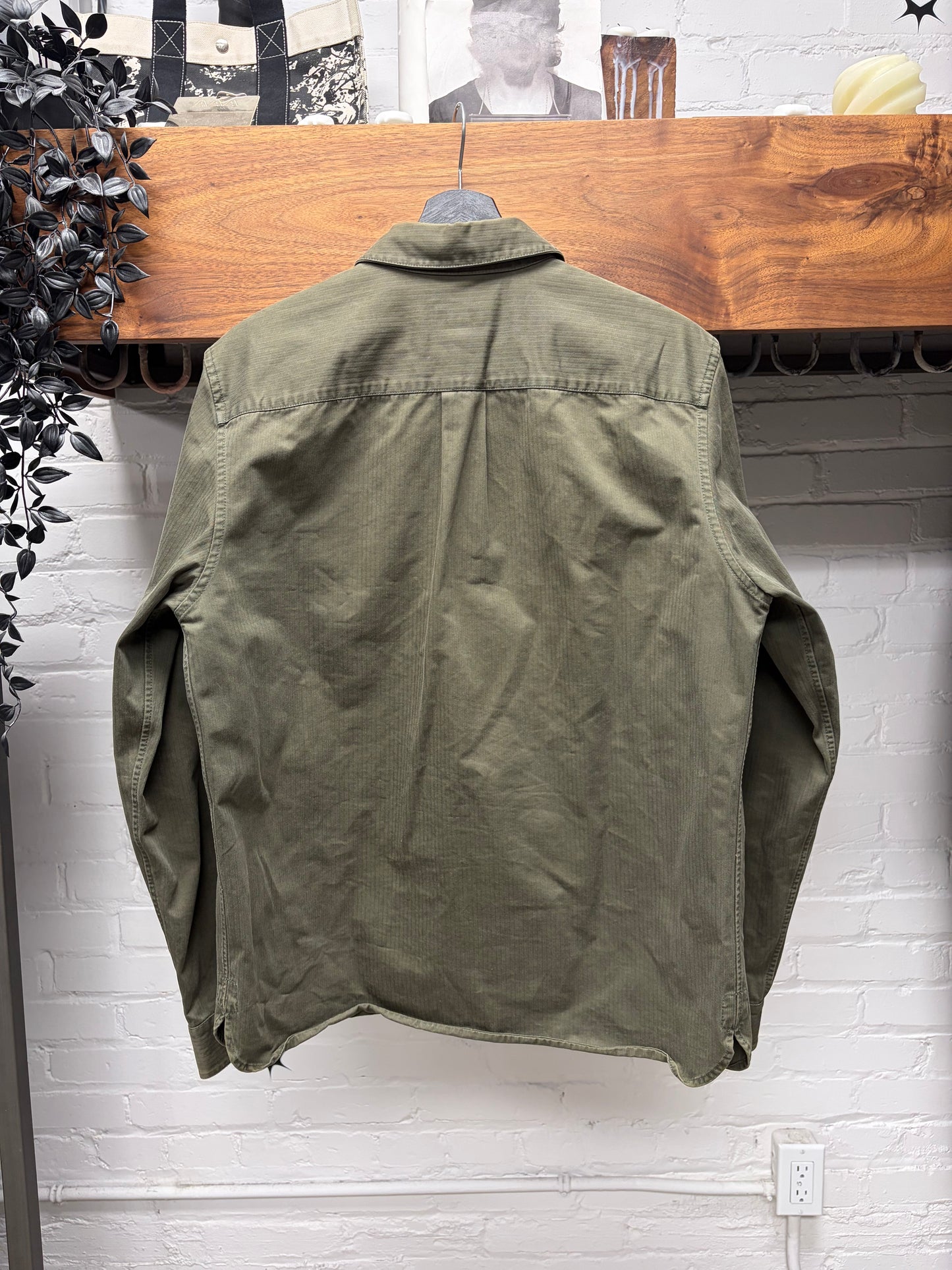 A.P.C. Brushed Cotton Military Work-Shirt