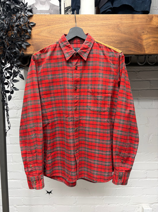 2015 Comme Des Garçons Homme Plaid Flannel Work-Shirt