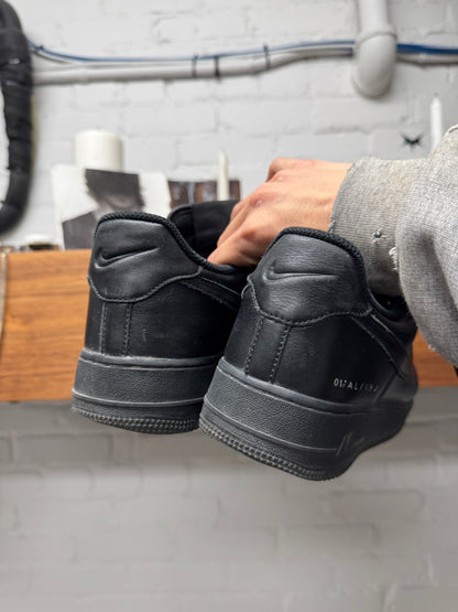 Alyx Studios x Nike Black ‘Air Force 1’ Premium Leather Low Top Sneakers