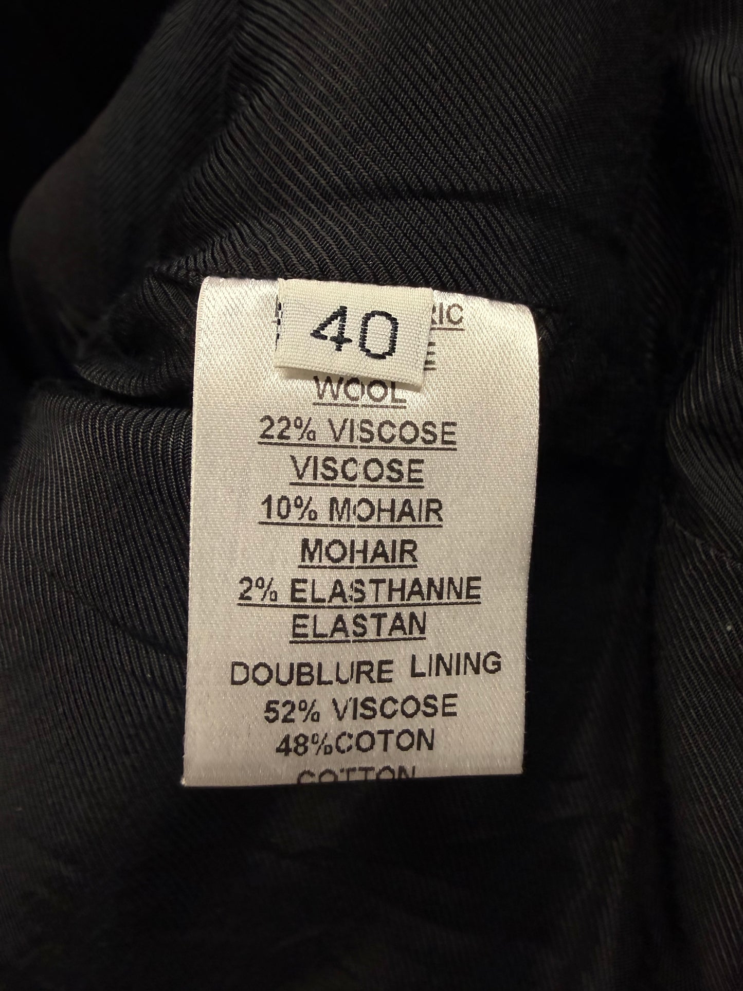 Balmain Black Tuxedo Cut Slim Fit Blazer
