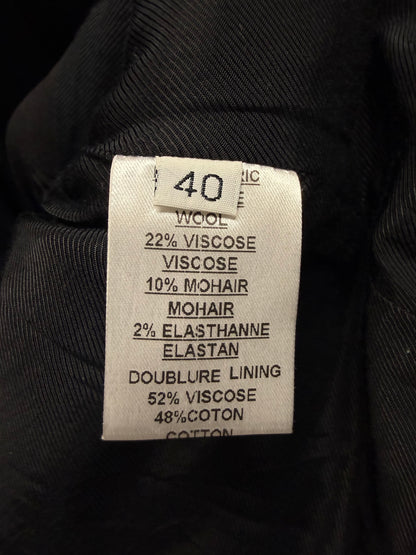 Balmain Black Tuxedo Cut Slim Fit Blazer