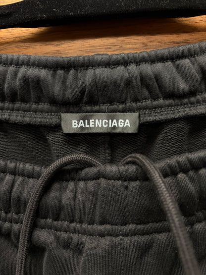 AW2020 Balenciaga ‘Gym Wear’ Black Cotton Sweatpants