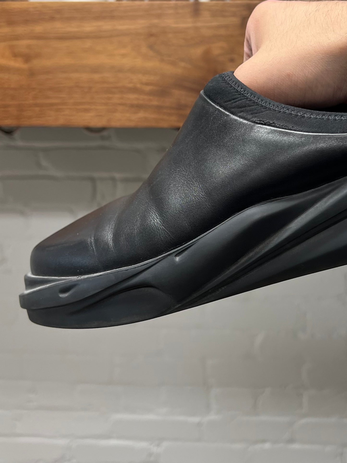 AW2021 Alyx Studios Leather Mono Mules