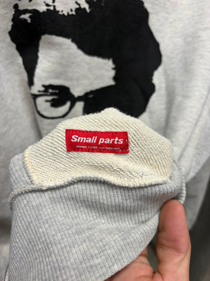 AW1998 Undercover ‘Small Parts’ Interchangable ‘Radical’ Grey Graphic Sweatshirt
